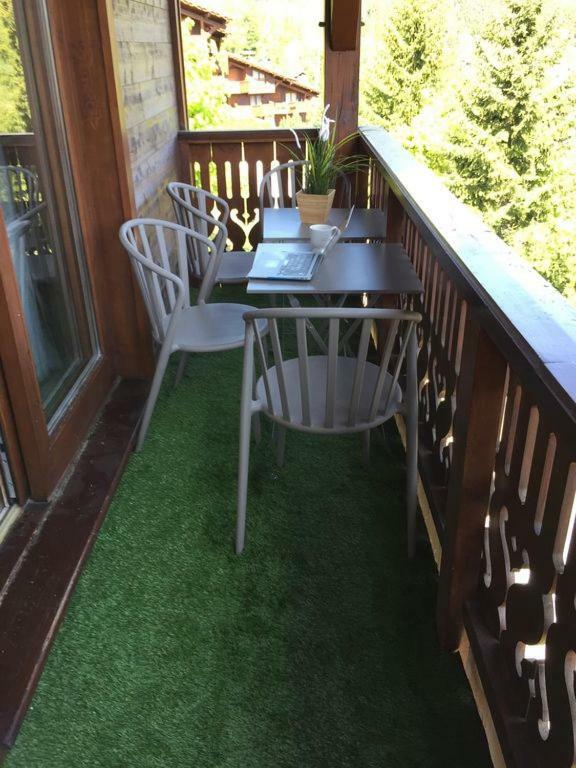 L'Appartement Des Ours Les Houches Exterior photo